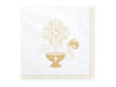 Picture of PAPER NAPKINS CHRISTENING GOLD 33X33CM - 20 PACK